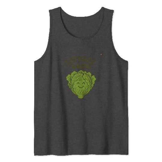 Vegetable Gardening Lettuce Tank Tops