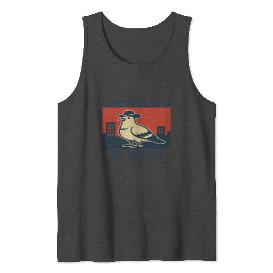 Wild Capitalism Embraces Urban Hustle Tank Tops