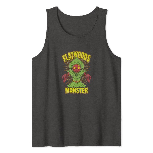 Flatwoods Monster Cryptid Terror Tank Tops