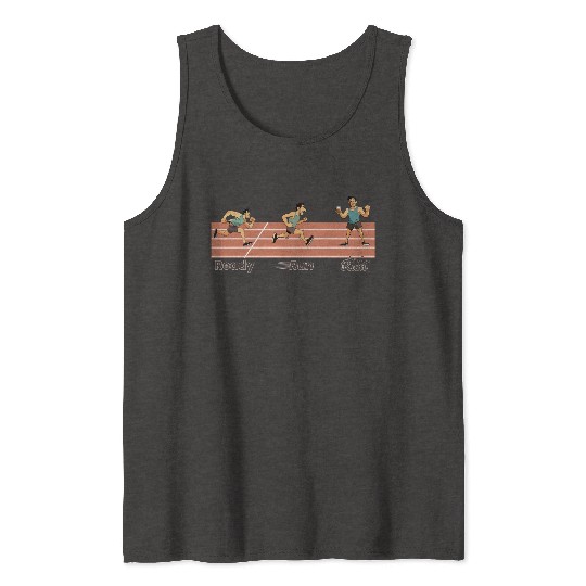 Runners Race Day, Daily Training, Ready Run Rum Tank Tops