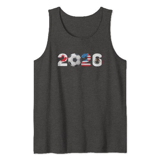 Get Ready for History 2026 World Cup Canada Tank Tops