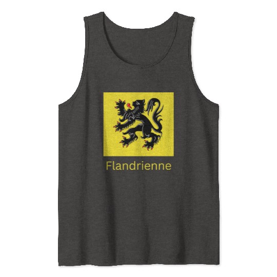 Flandrienne Tour of Flanders cycling support Tank Tops