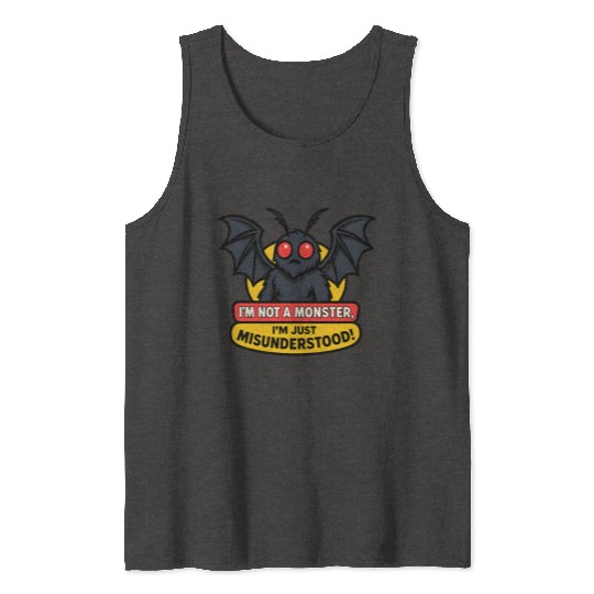 Misunderstood Mothman Tank Tops