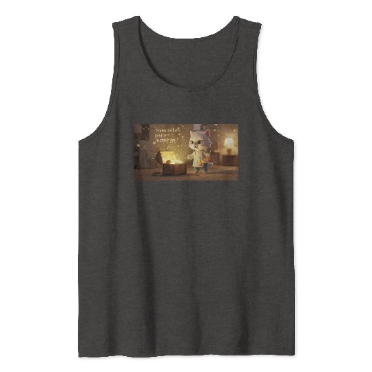 A magical hyper-realistic 3D render  Tank Tops