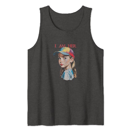 Women Empowerment Courageous Girl Tank Tops