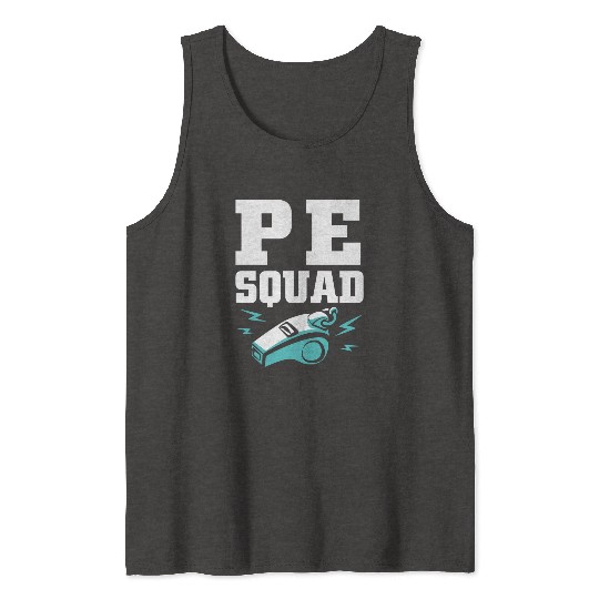 Physical Education Teacher PE Coach Tank Tops