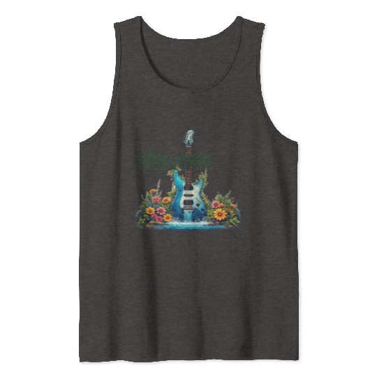 Strings of Nature Guitar  Tank Tops