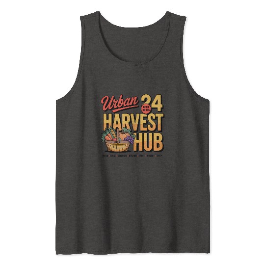 Urban Harvest Hub Vintage Design Tank Tops