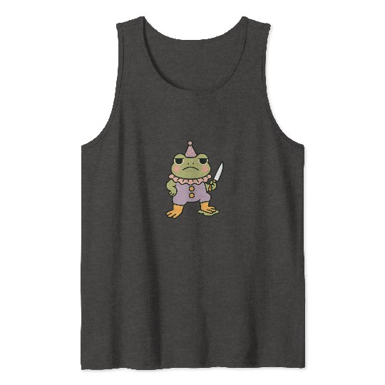 Grumpy Froggy Birthday Costume Tank Tops