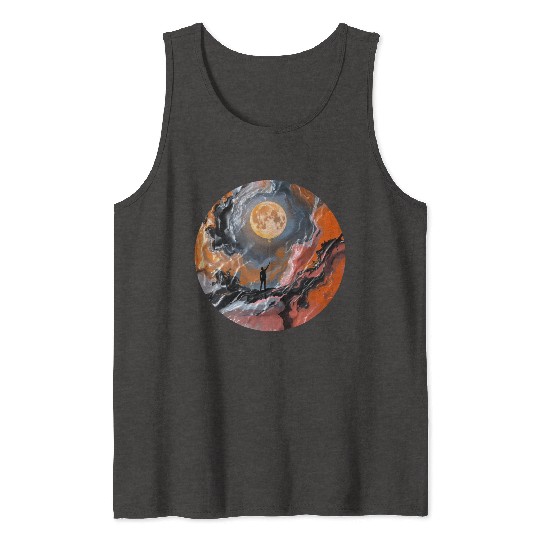 Balloon Moon Magic Tank Tops