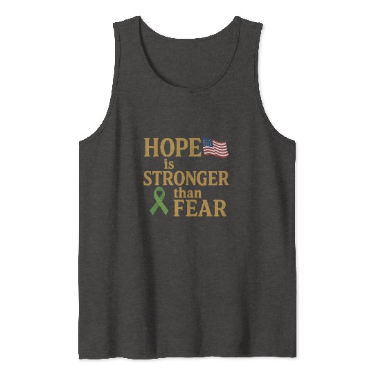 Childhood Cancer Awareness Tank Tops