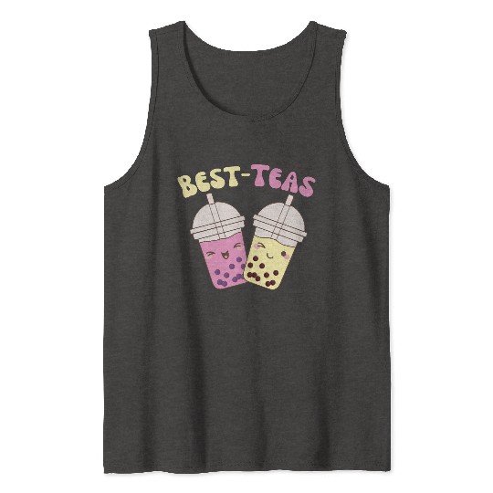 Best-Teas Cute Kawaii Bubble Tea Boba Tea Tank Tops