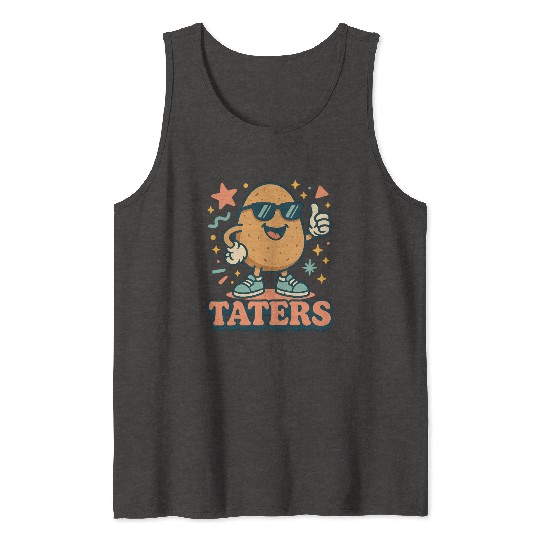 Taters – Cool Potato Retro Style Tank Tops