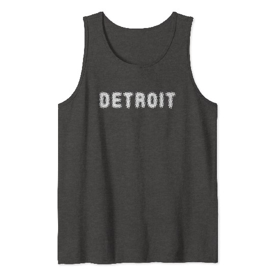 Detroit Michigan Tank Tops