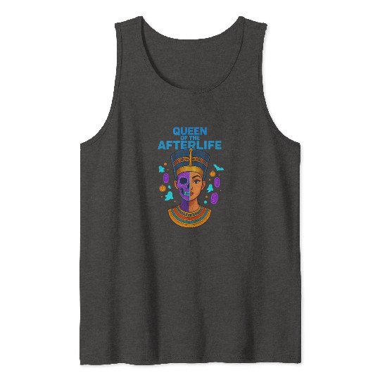 Queen of the Afterlife Graphic Tank Tops
