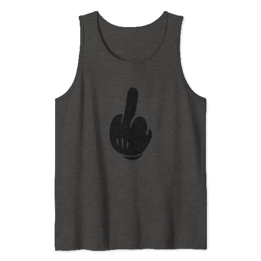 Middle Finger - stayflyclothing.com Tank Tops
