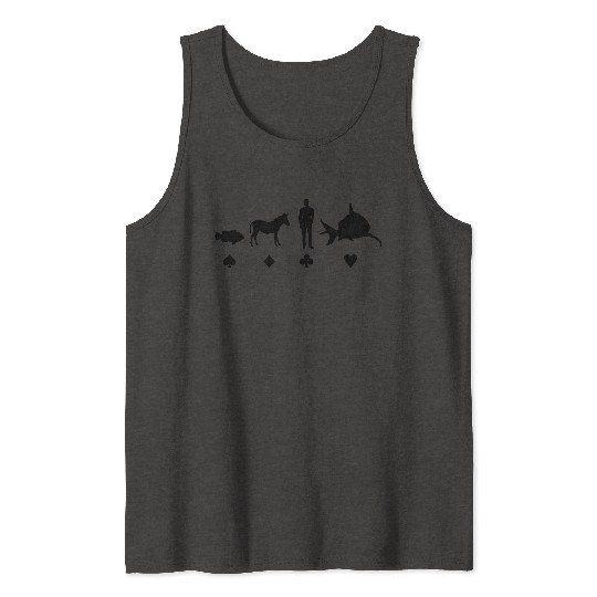 Evolution Poker Tank Tops