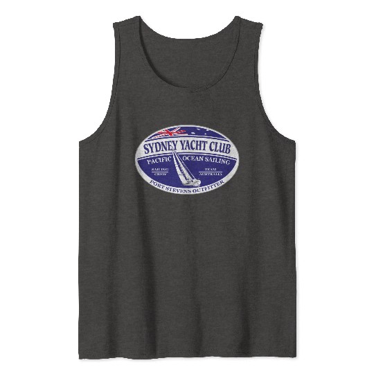 Pacific ocean sailing - Sydney Yacht Club Tank Tops