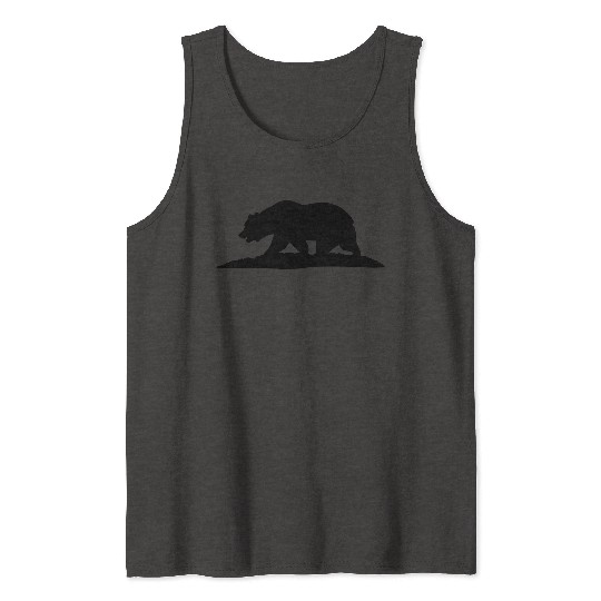California Bear Tank Tops