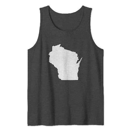 Coloring Book Wisconsin Tank Tops