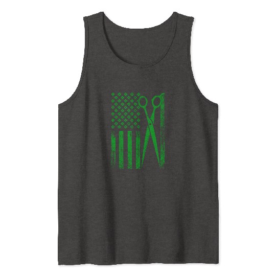 Hair stylist - Hair stylist flag Tank Tops for american