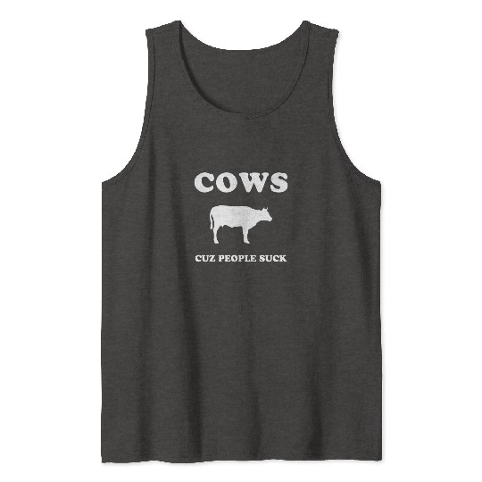 cows politics, cows vegetarian, farming cow Tank Tops