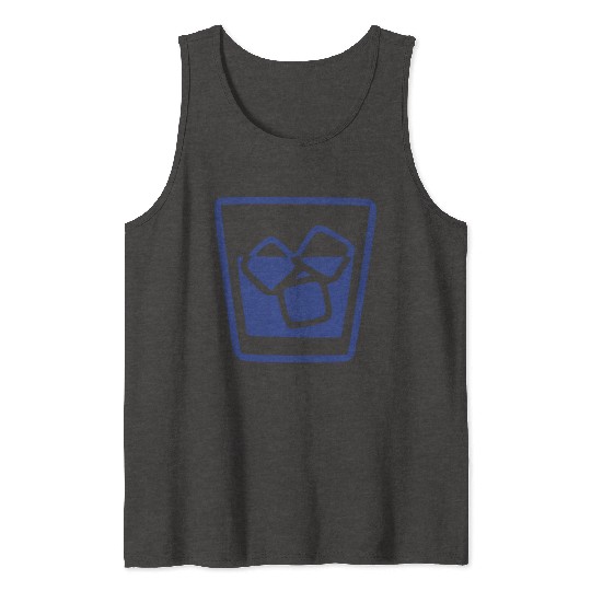 Alcohol and Ice Tank Tops