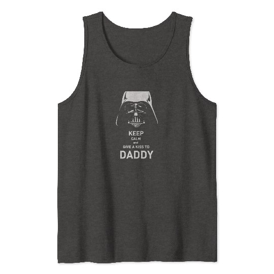 Funny Star Wars Darth Vader father's day gift Tank Tops