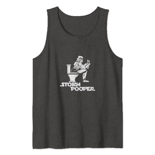 Storm Trooper Pooper Tank Tops