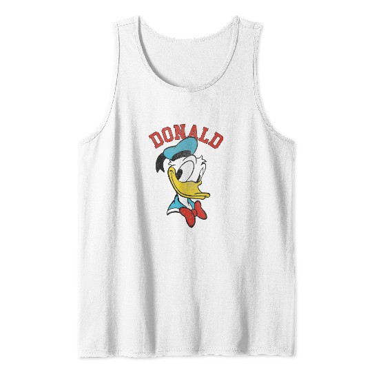 Vintage Donald Duck Comfort Colors Tank Tops, Disneyworld Tank Tops