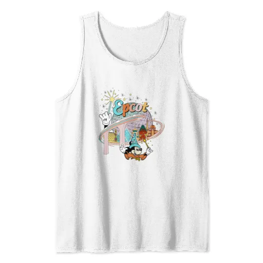Disney Epcot Tank Tops, Vintage Epcot 1982 Tank Tops