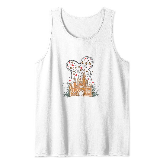 Disney Gingerbread Castle Tank Tops