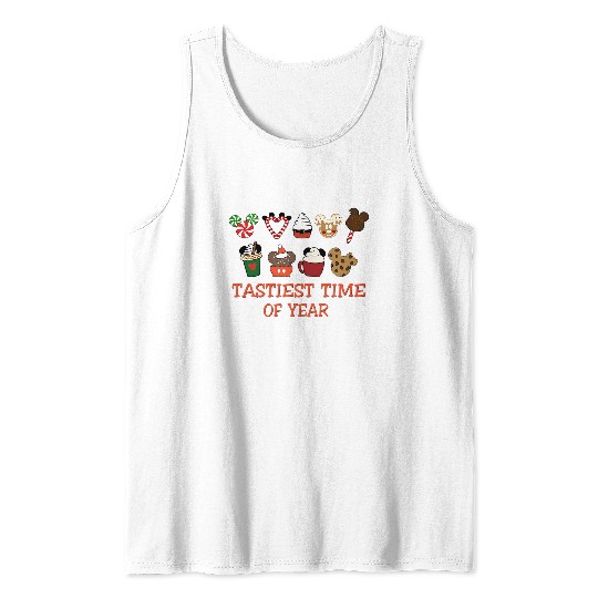 Christmas Disney Snacks Tank Tops