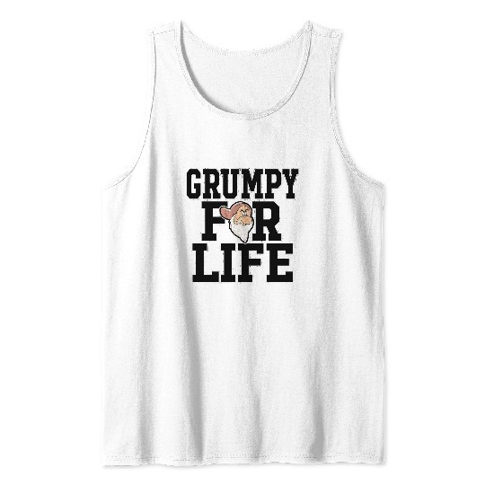 Disney Parks Snow White Grumpy For Life Short Sleeve Green Tank Tops Size 2XL NWT