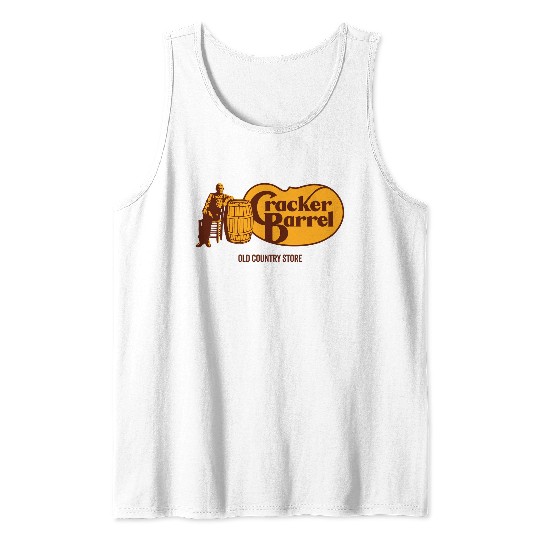 Cracker Barrel Logo Tank Tops
