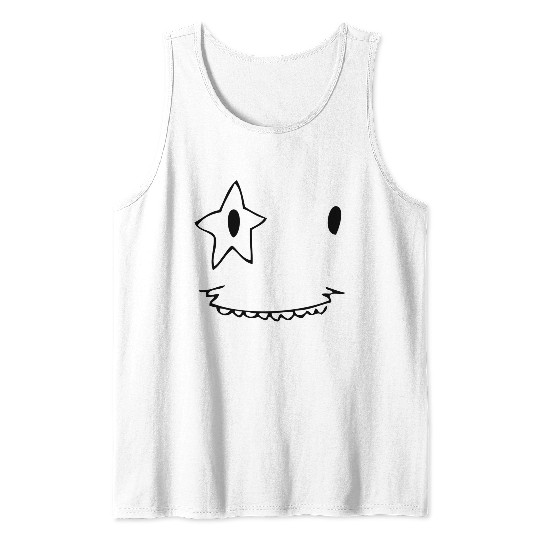 Star Face (Scarface) naughty gift idea face Tank Top
