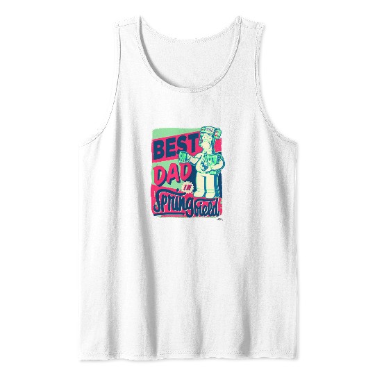 The Simpsons Homer Best Dad In Springfield Tank Top