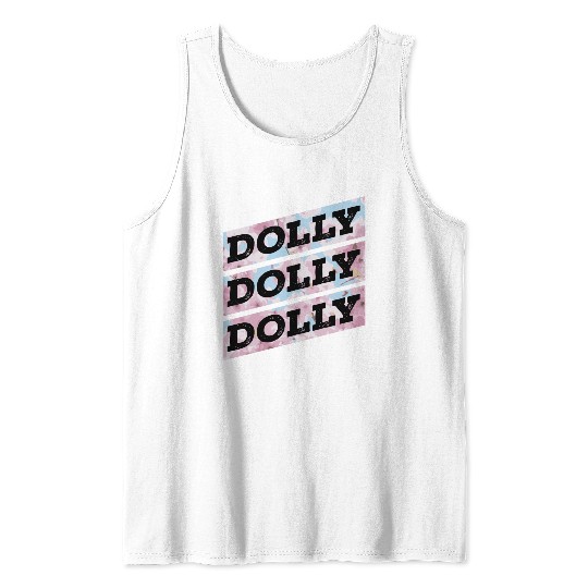 Dolly Parton Flower Print Tank Top