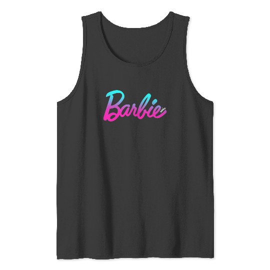 Barbie - Blue Shade logo - Barbie - Tank Tops