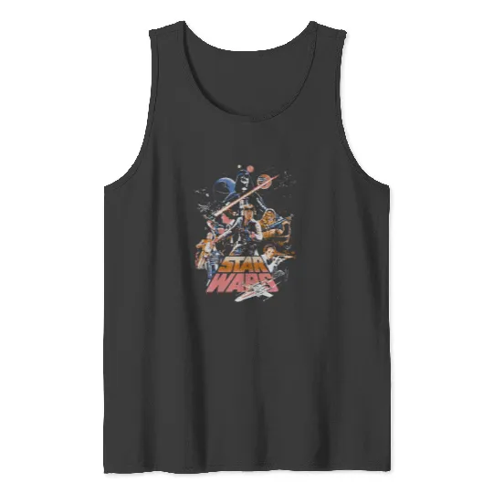 Star Wars Tank Tops, Vintage Star Wars Tank Tops, Star Wars, Vintage Star Wars, Disney Star Wars