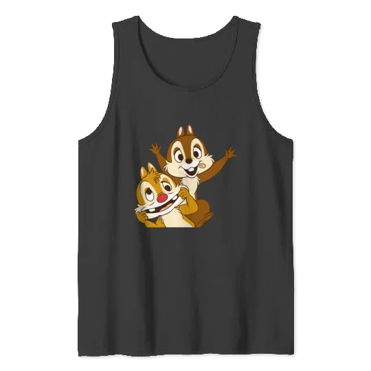 Sweety Chip And Dale Tank Tops, Chip n Dale, Chip And Dale Disney Character Tank Tops, Chip and Dale Characters