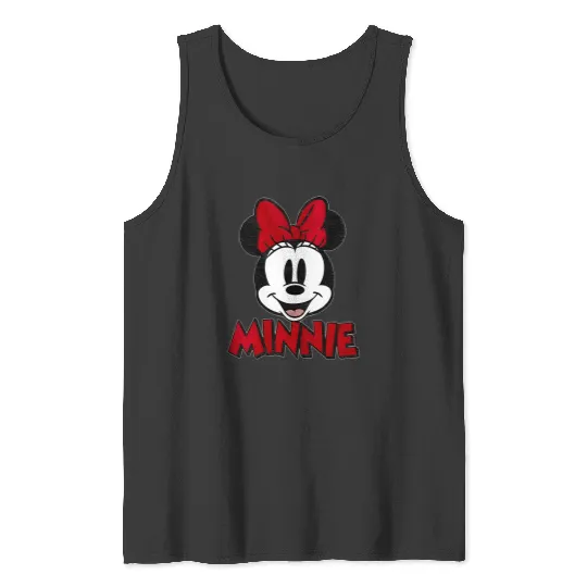 Minnie Mouse Tank Tops, Minnie Disney Unisex Tank Tops, Minnie Disney