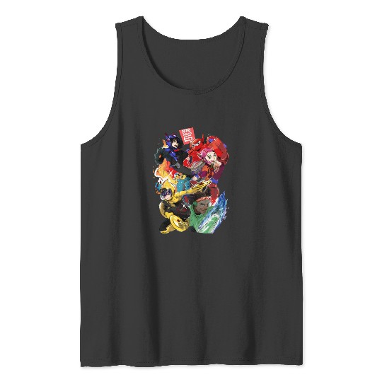 Disney Baymax Tank Tops, Big Hero 6 Tank Tops, Super Hero Tank Tops