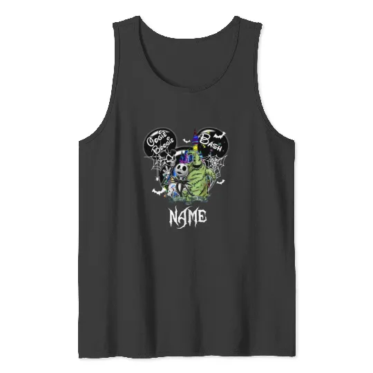 Oogie Boogie Bash Mickey Tank Tops, Halloween Tank Tops, Disney Customer Tank Tops