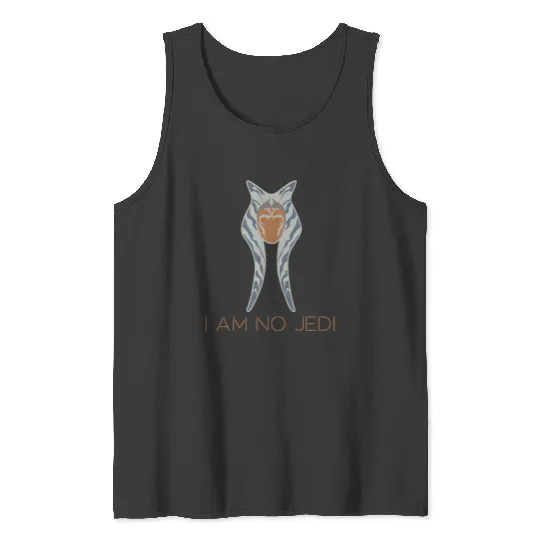 I Am No Jedi Tank Tops, Star Wars Tank Tops, Ahsoka Tano Tank Tops, Disney Star Wars Tank Tops