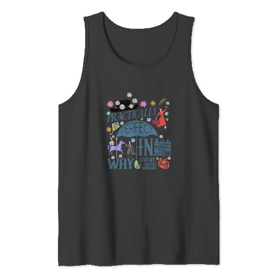 Disney Mary Poppins Tank Tops, Practically Perfect in Every Way Tank Tops