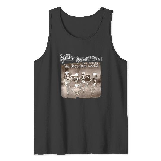 Retro Silly Symphony Tank Tops, Disney Halloween Tank Tops, The Skeleton Dance Tank Tops