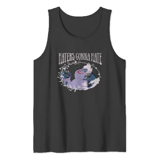 Little Mermaid Ursula Haters Gonna Hate Disney Tank Tops, Little Mermaid Disney