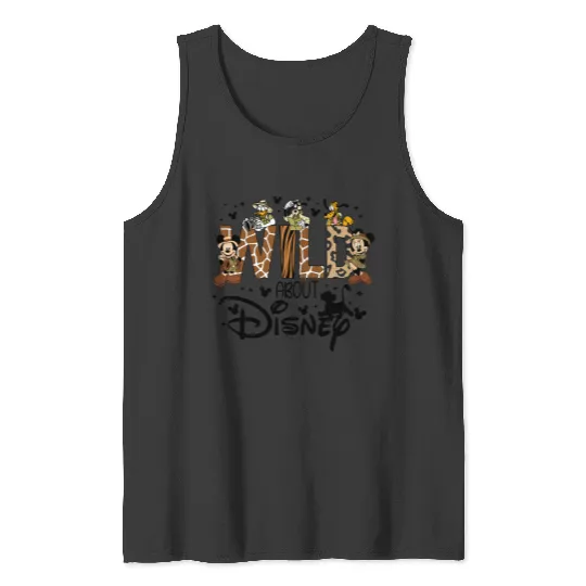 Wild About Disney Tank Tops, Minnie Safari Tank Tops, Animal Kingdom Tank Tops, Disney Safari Tank Tops, Disney Kids Tees