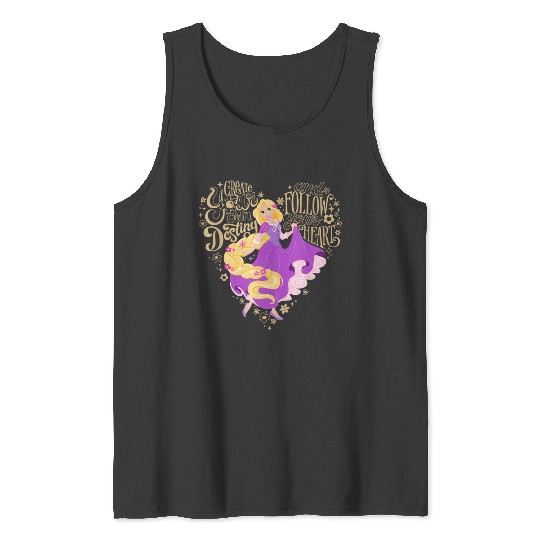Disney Princess Rapunzel Follow Your Heart 1674 Tank Tops